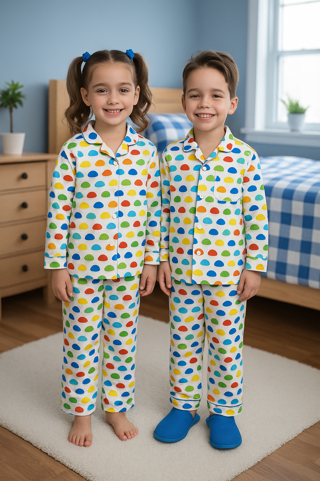 Happy Halfs Pajama Set - Night Wear