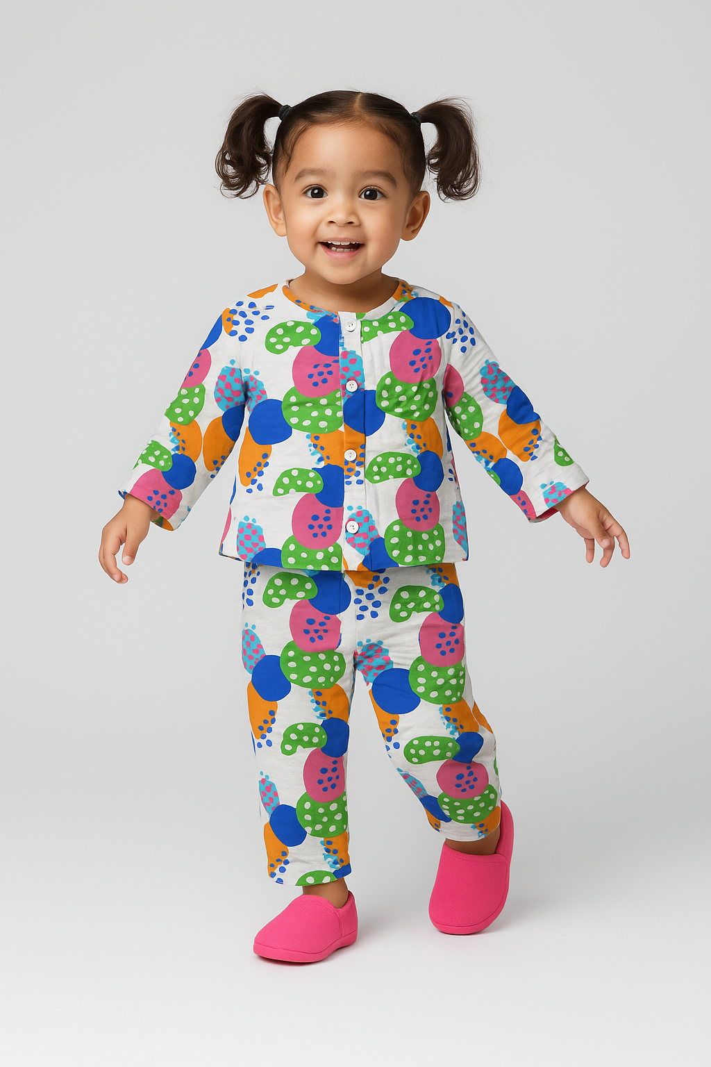 Jolly Bubbles Pajama Set - Night Wear