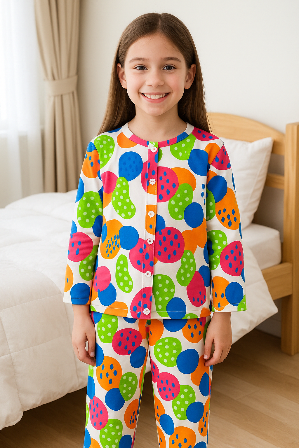 Jolly Bubbles Pajama Set - Night Wear