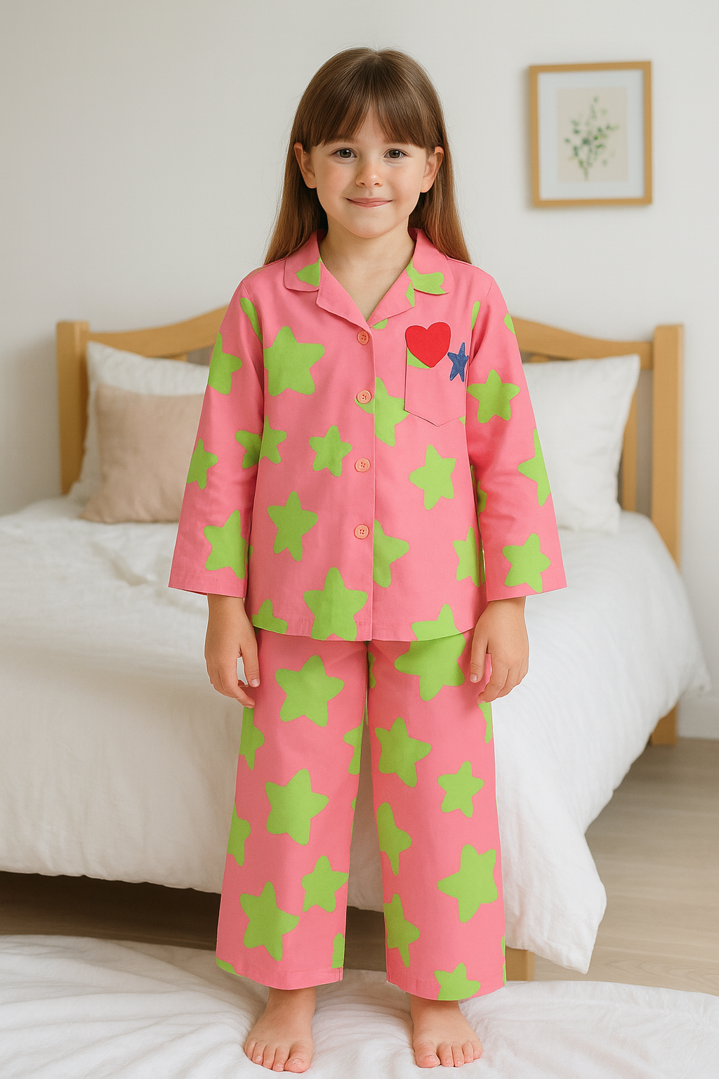 Starry Dreams Pajama Set - Night Wear