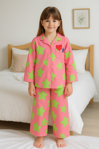 Starry Dreams Pajama Set - Night Wear