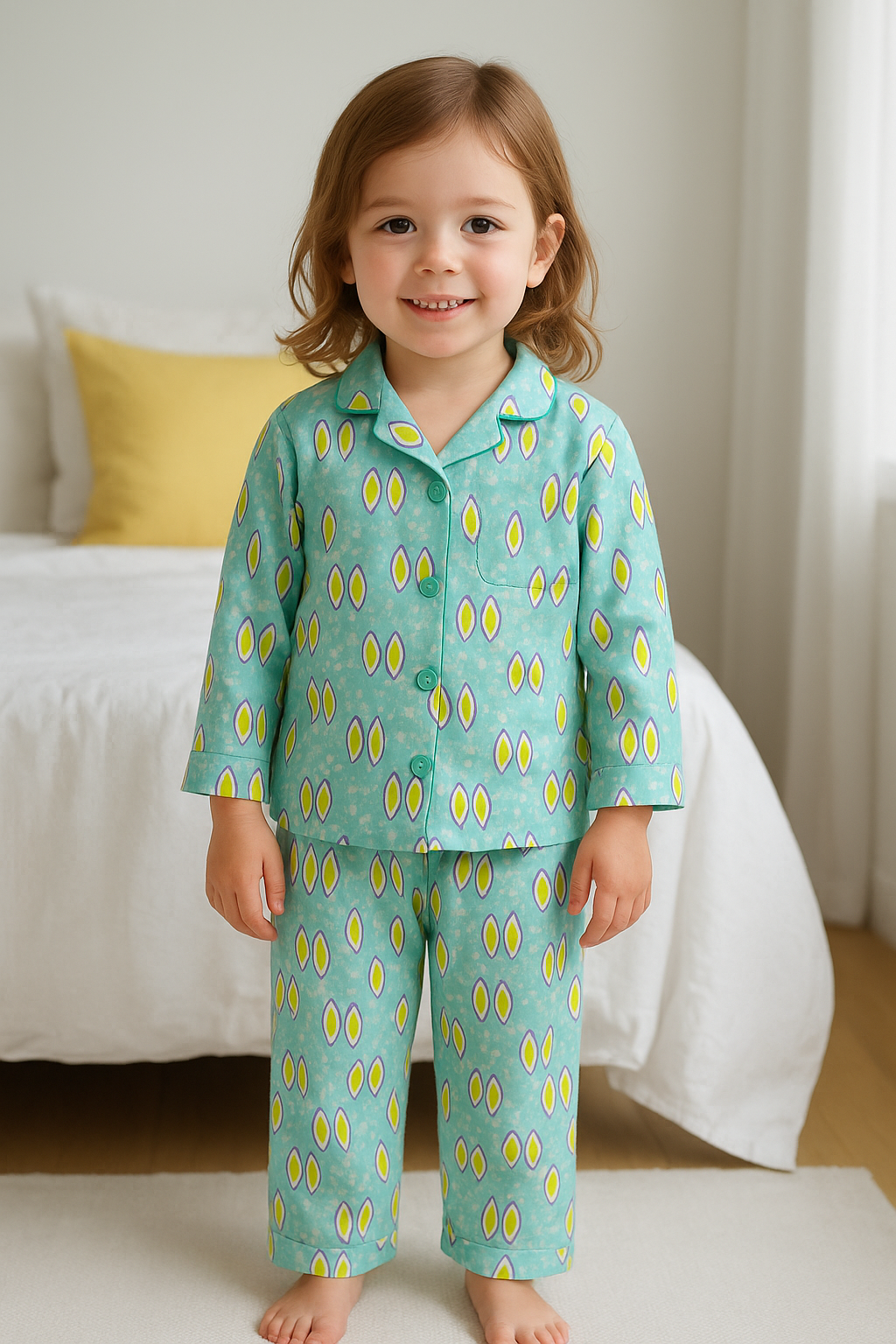Raindrop Bliss Pajama Set - Night Wear