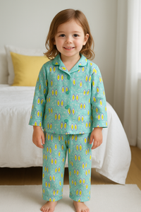 Raindrop Bliss Pajama Set - Night Wear