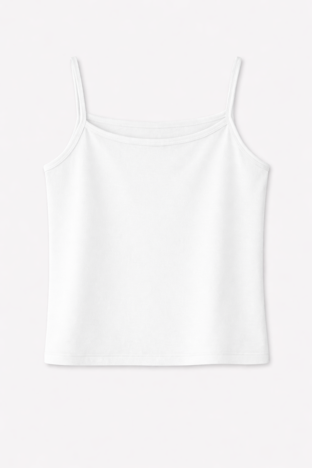 Girls Sleeveless Bamboo Vest (Pack of 5)