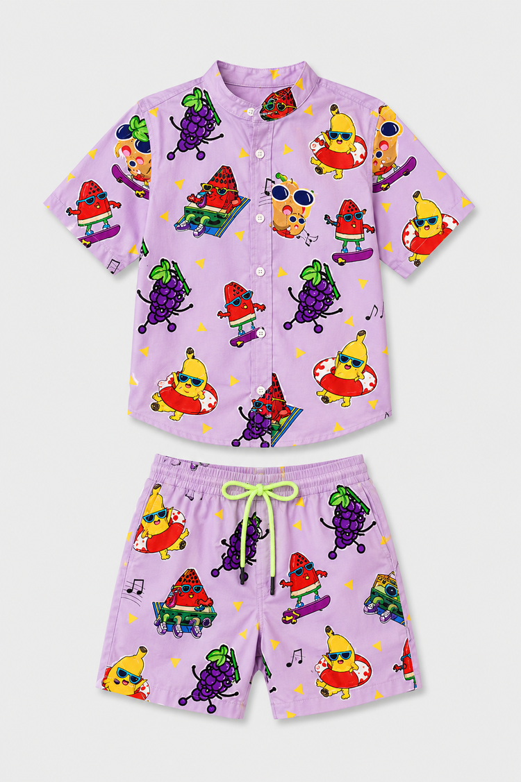 Skate Fruit Shirt Set