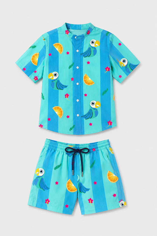 Toucan Tropic Shirt Set