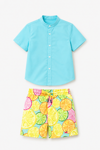 Citrus Pop Magic Print Co-ord Set