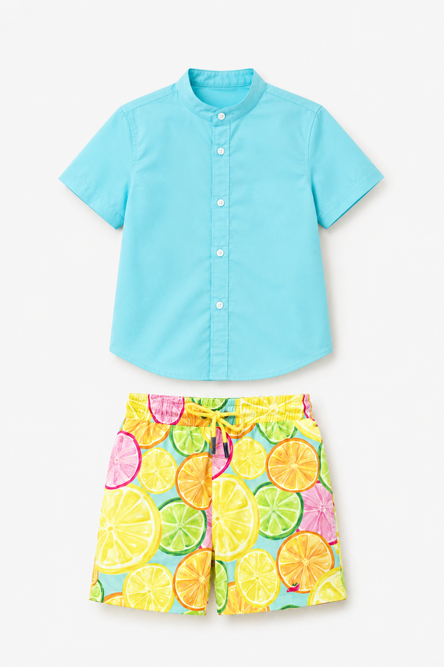 Citrus Pop Magic Print Co-ord Set