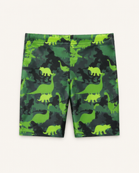 Black and Dino Camo Swim Set