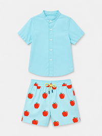 Apple Splash Magic Print Co-ord Set