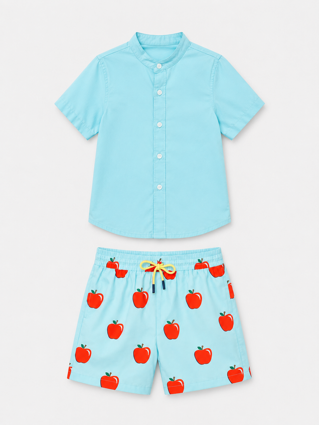 Apple Splash Magic Print Co-ord Set