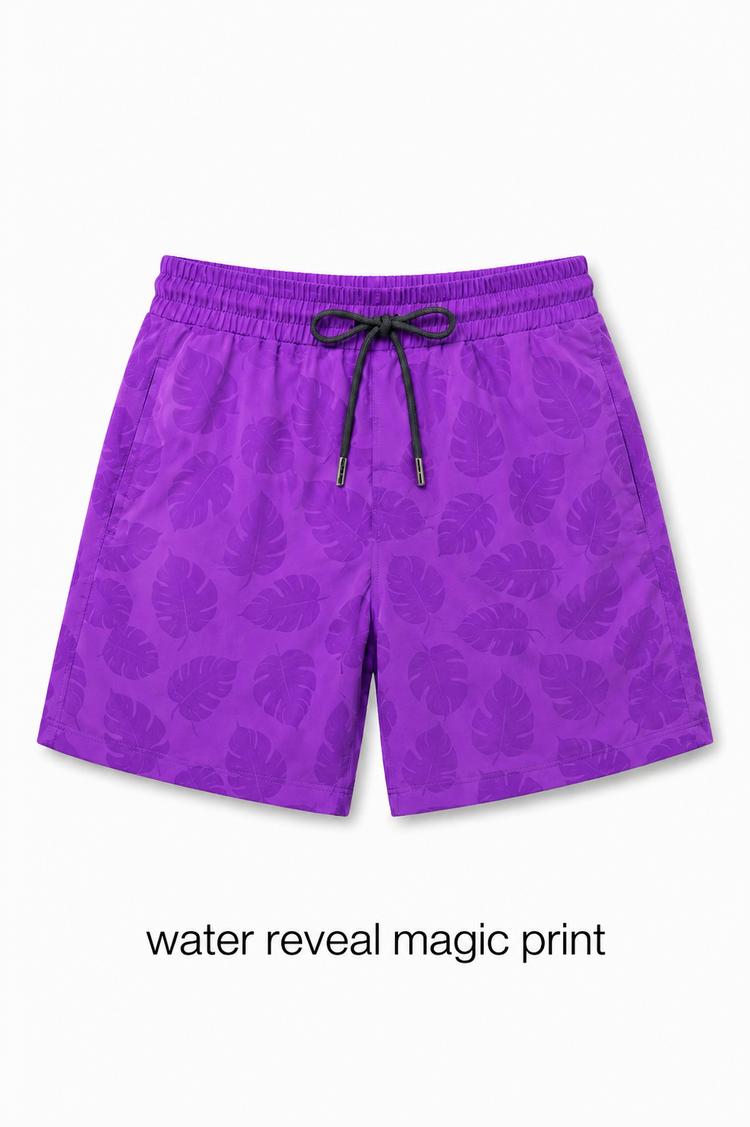 Purple Cruiser Magic Shorts Co-ord Set