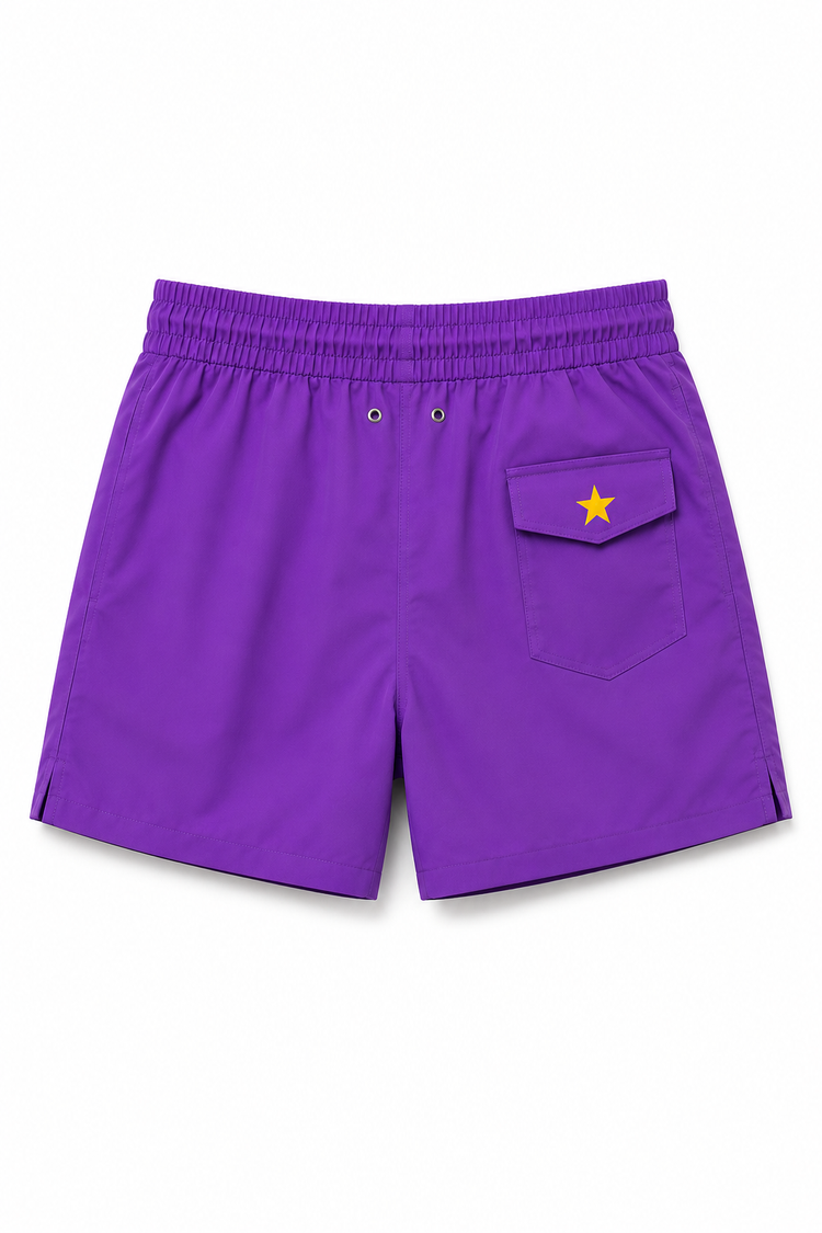 Purple Cruiser Magic Shorts Co-ord Set
