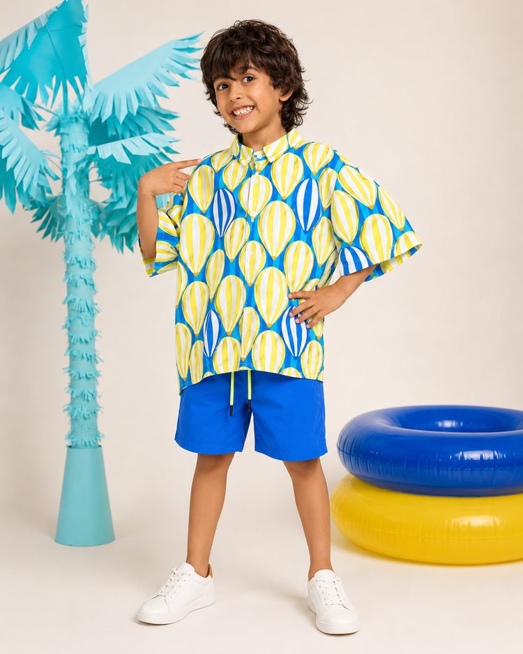 Balloon Breeze Magic Shorts Co-ord Set