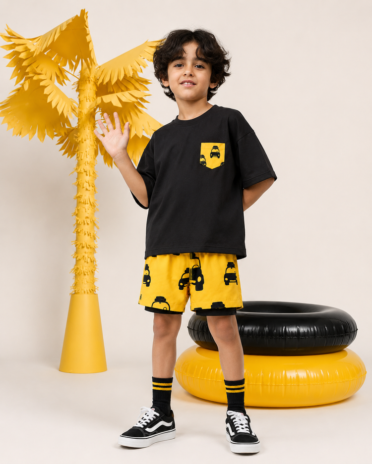 Taxi Pop Pocket Co-ord Set
