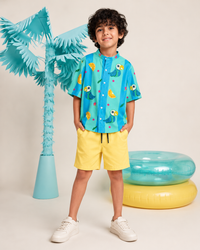 Sunny Parrot Magic Shorts Co-ord Set