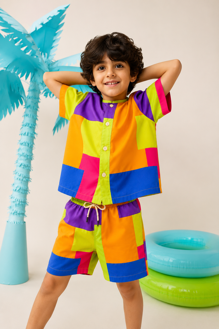 Colour Block Co-ord Set