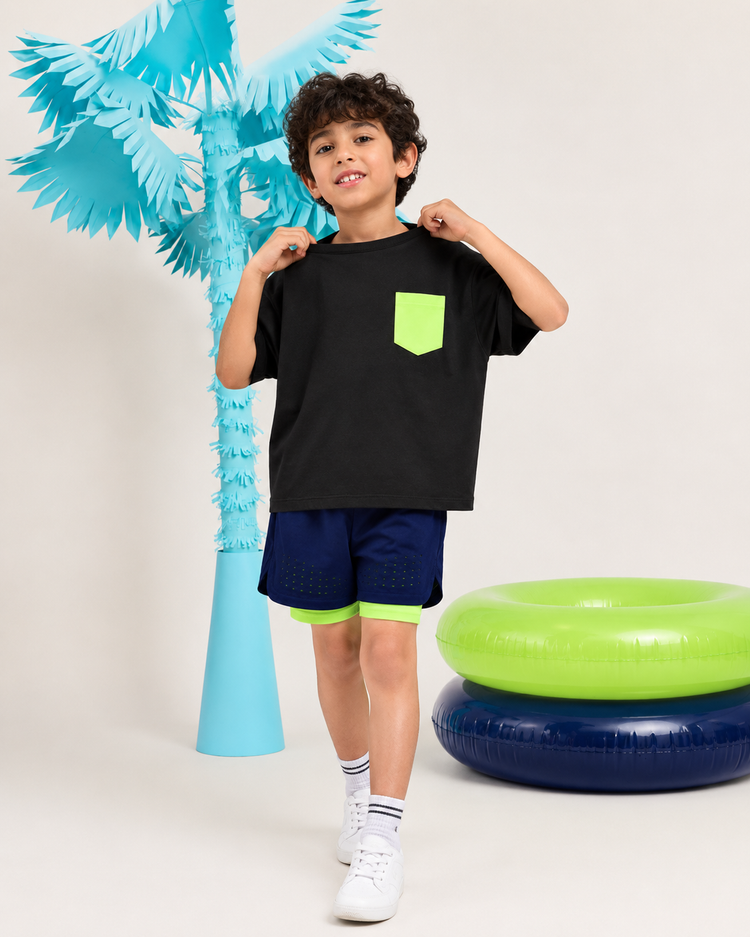 Lime Flash Pocket Co-ord Set