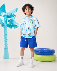 Penguin Chill Magic Shorts Co-ord Set