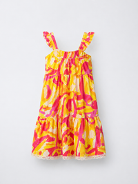 Sunshine Bloom Strappy Dress