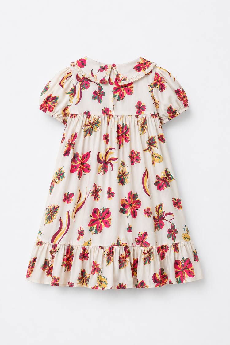 Paint Splash Strappy Dress