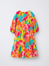 Candy Bloom Tiered Dress