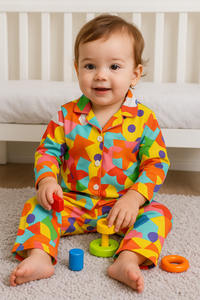Multi-Coloured Pajama Set - Night Wear