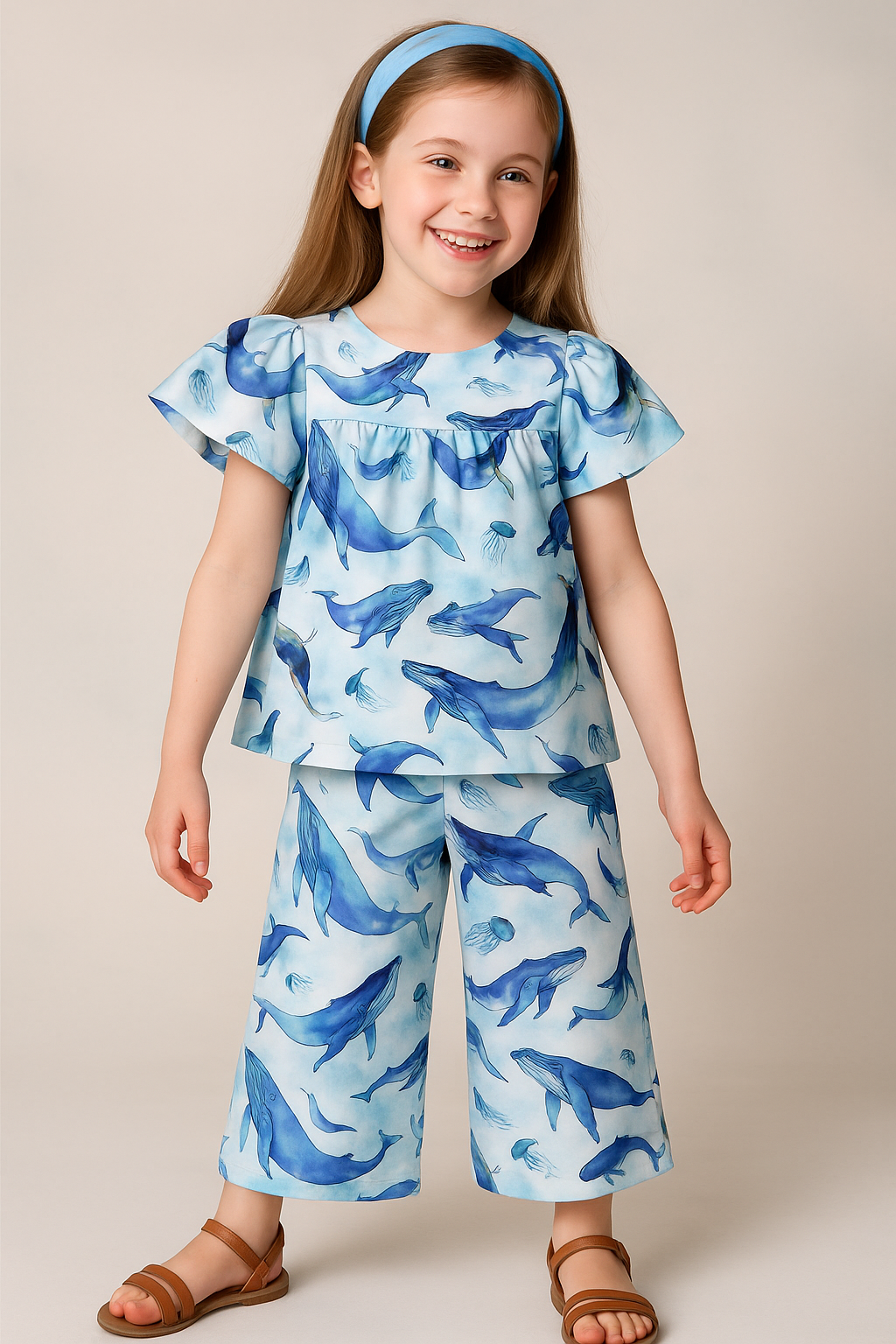 Whales and Jellyfish Co-ord Set
