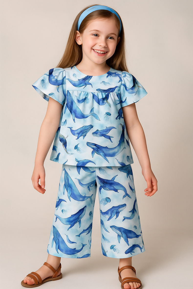 Whales and Jellyfish Co-ord Set