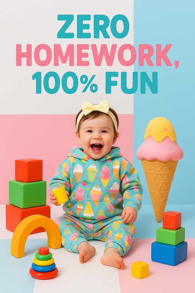 Sweet Scoop Hoodie Set