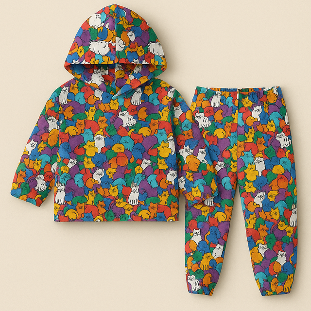 Meow Mania Hoodie Set