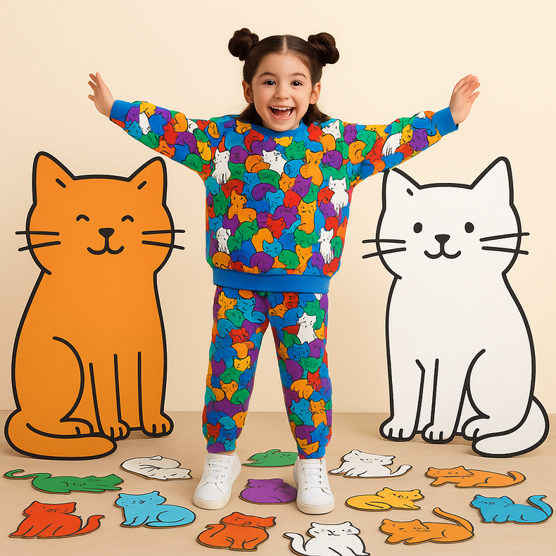 Meow Mania Hoodie Set