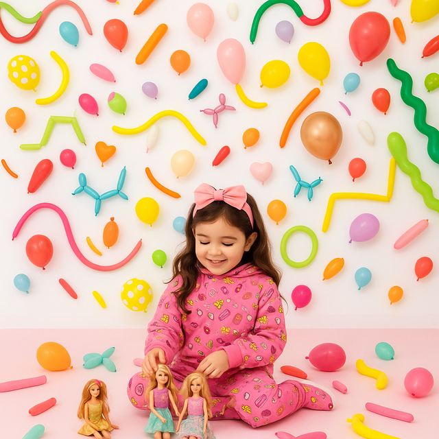 Pink Pop Hoodie Set