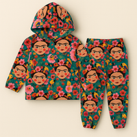 Frida Bloom Hoodie Set
