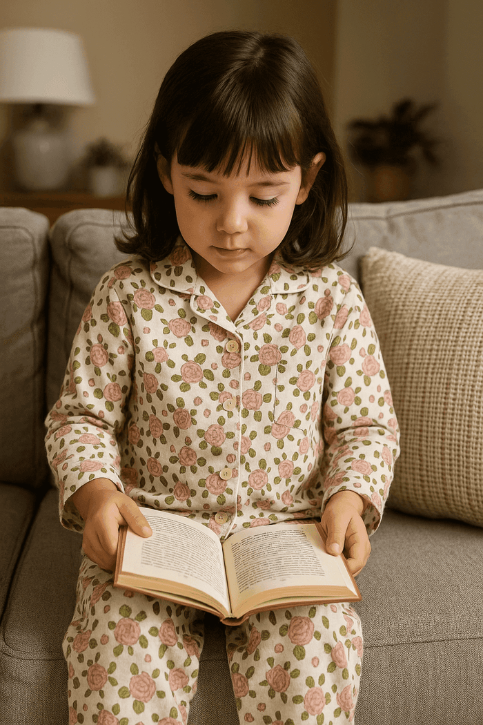Blossom Belle Pajama Set - Night Wear
