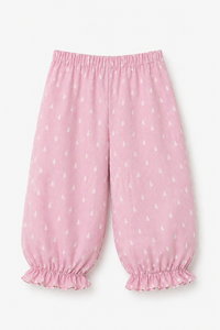 Pink and white Raindrops Night Suit