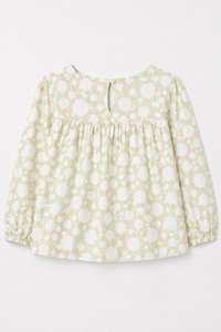 Ivory and Rose Poppy Raindrops Night Suit