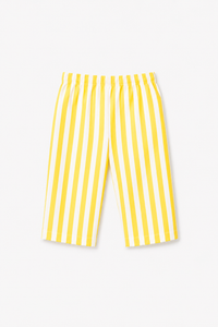 Yellow Stripes Night Suit