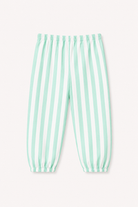 Mint Green Stripes Night Suit