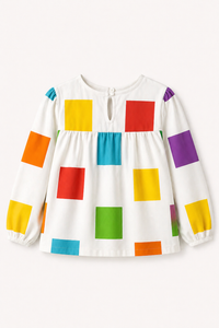 Rainbow Blocks Night Suit