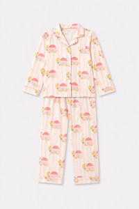Pink Snail-House Night Suit