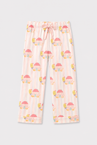Pink Snail-House Night Suit