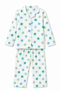 Teal Blossom Night Suit