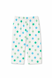 Teal Blossom Night Suit