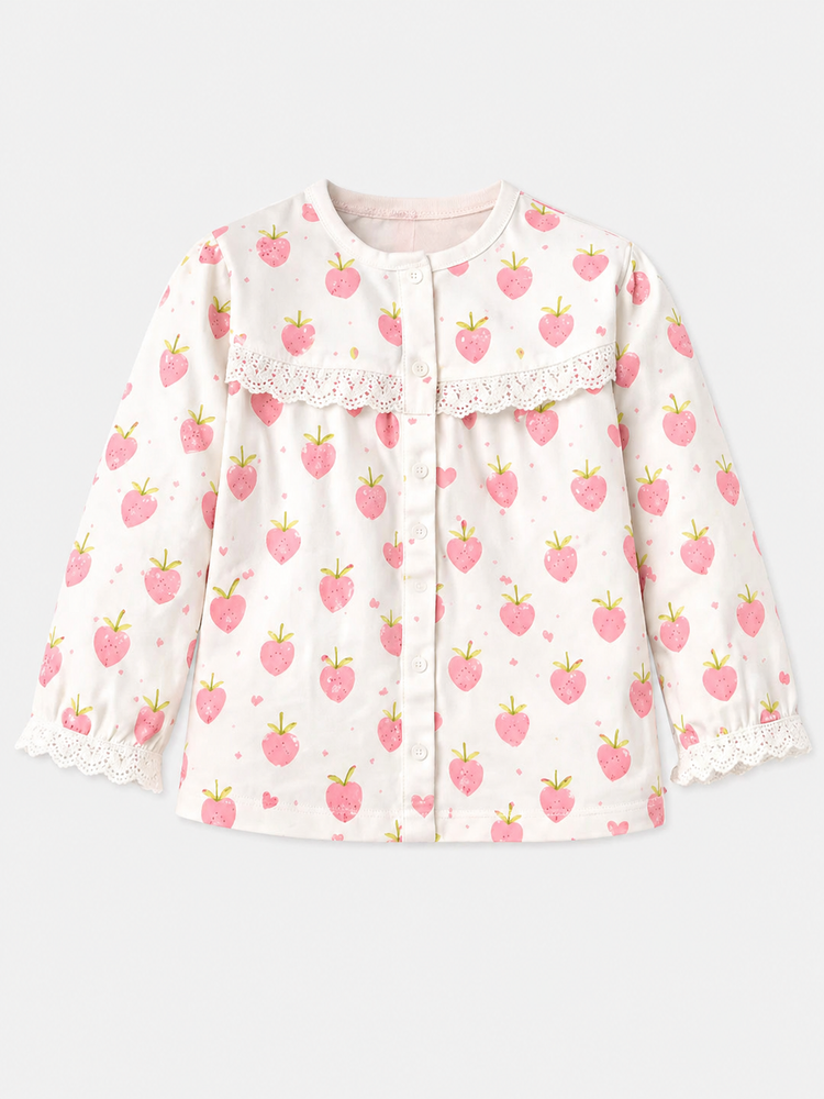 Berry Bloom Night Suit