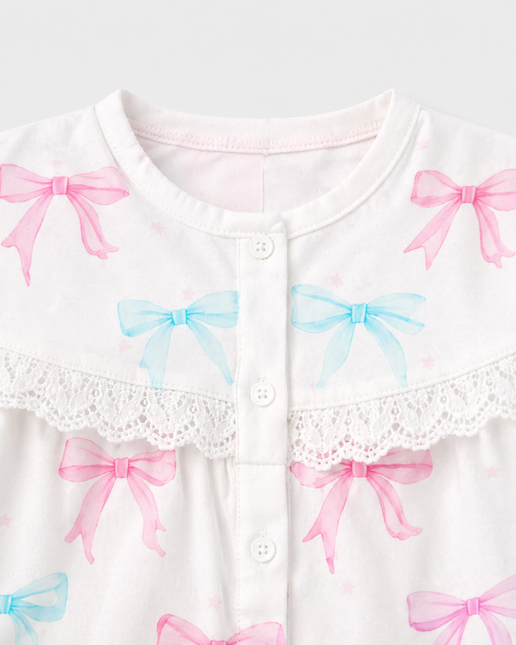 Bow Bliss Night Suit