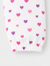 Pink Heart Night Suit
