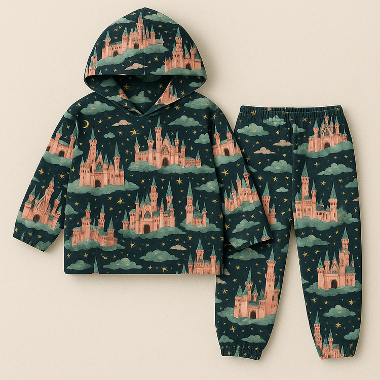 Dreamy Castle Hoodie Set