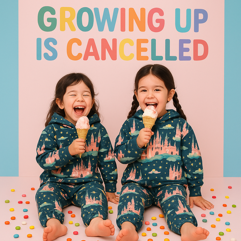Dreamy Castle Hoodie Set