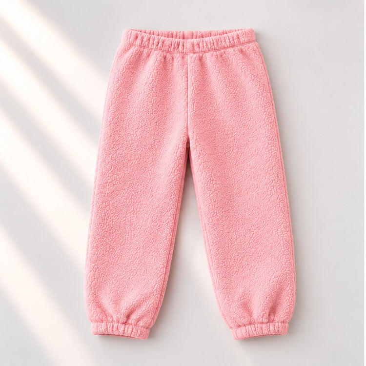 Pink Bunny Fleece Set bottoms by Anaario